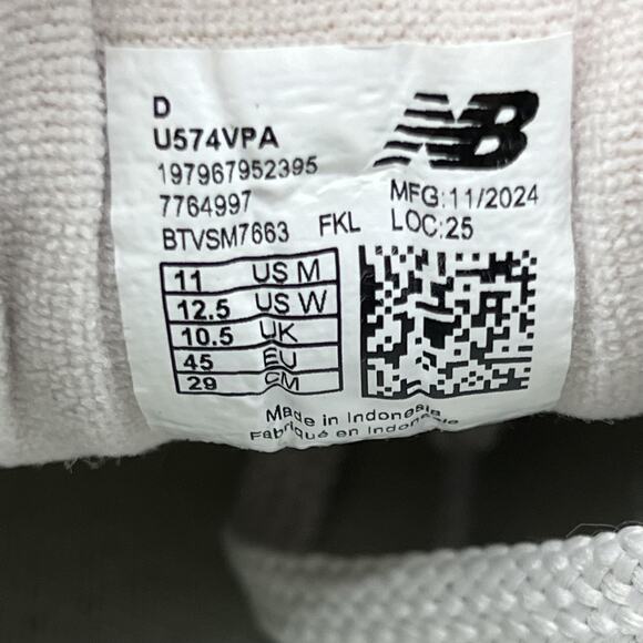 New Balance 574 Classic Shoes Mens Size 11 D Orange Suede Running ENCAP Sneakers - Picture 8 of 8